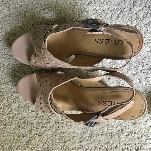 Guess Platform Summer Heels - Picture 2 of 4